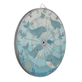 Cible De Fléchettes Sous la mer Baleines et poissons enfants (Devant gauche)
