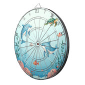 Cible De Fléchettes Sous les mignons enfants de la mer (Devant droit)