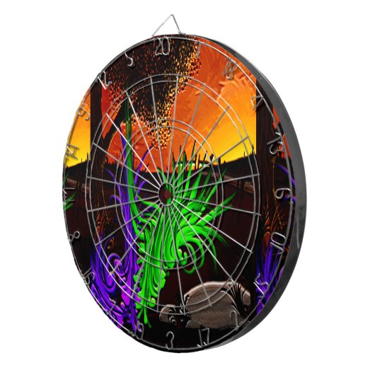 Cible De Fléchettes Souvenirs_ (Devant droit)