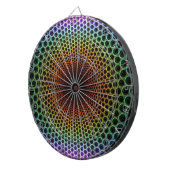 Cible De Fléchettes Spirale psychédélique (Devant droit)