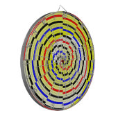 Cible De Fléchettes Spirales jaunes par Kenneth Yoncich (Devant gauche)