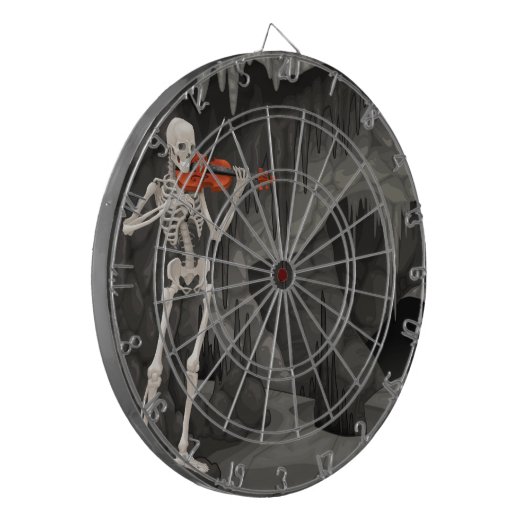 Cible De Fléchettes squelette violon (Devant gauche)