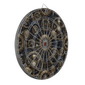 Cible de fléchettes Steampunk (Devant gauche)