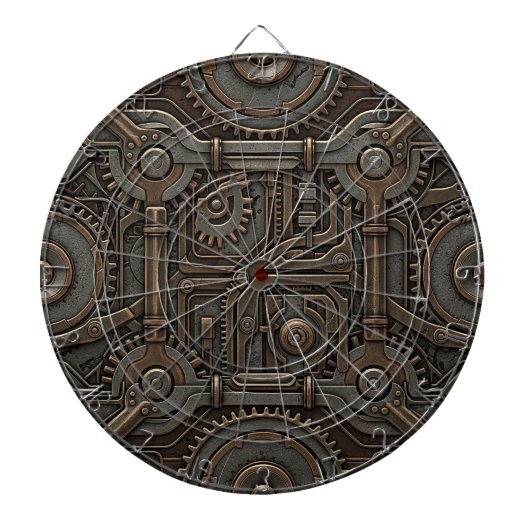 Cible De Fléchettes Steampunk Dartboard (Devant)