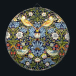 Cible De Fléchettes Strawberry Thief, célèbre motif,<br><div class="desc">William Morris : Strawberry Thief,  design vintage populaire.</div>
