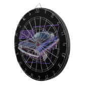 Cible De Fléchettes Stripes 1970 (Devant droit)