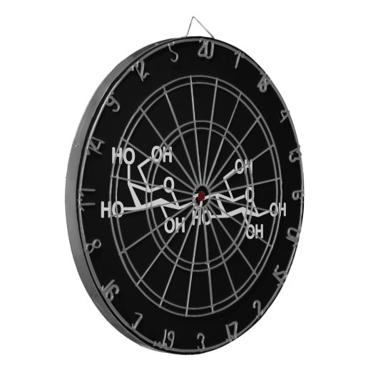 Cible De Fléchettes Structure du lait lactose (Devant gauche)