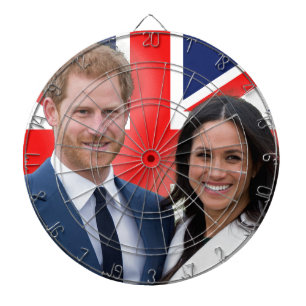 Cible De Fléchettes Stunning ! Marque du Prince Harry et Meghan