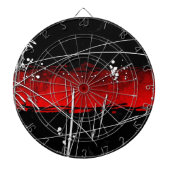 Cible De Fléchettes Style abstrait 16 (Devant)