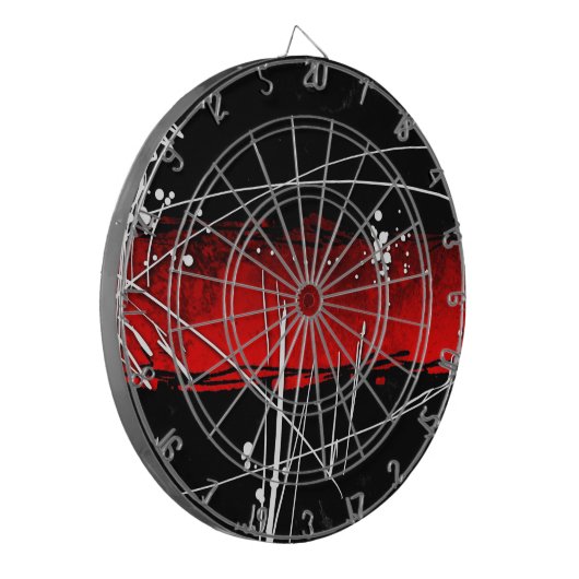 Cible De Fléchettes Style abstrait 16 (Devant gauche)