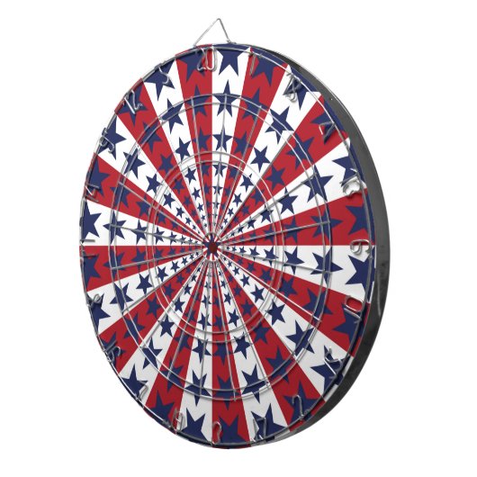 Cible De Fléchettes Style américain (Devant droit)