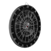 Cible De Fléchettes Style Chrome Sagittarius Zodiac Connexion Hevelius (Devant gauche)