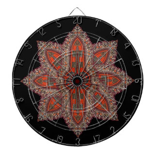 Cible De Fléchettes Style hippie indien