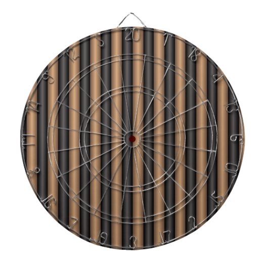 Cible De Fléchettes Style moderne Grillades Brown grillées avec profon (Devant)
