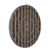 Cible De Fléchettes Style moderne Grillades Brown grillées avec profon (Devant gauche)