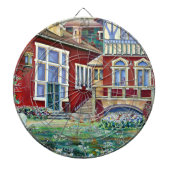 Cible De Fléchettes Suède, Paysage Traditionnel (Devant)