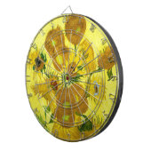 Cible De Fléchettes Sunflowers Vincent van Gogh (Devant droit)
