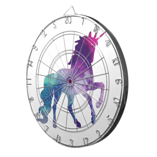 Cible De Fléchettes Super Nova Unicorn (Devant droit)