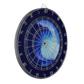 Cible De Fléchettes surf cool bleu vague (Devant gauche)