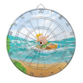 Cible De Fléchettes Surfer (Devant)