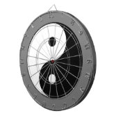 Cible De Fléchettes SYMBOLE YIN ET Yang (Taijitu taoïste chinois) (Devant droit)