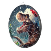 Cible De Fléchettes T-Rex de Noël (3) (Devant droit)