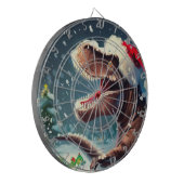 Cible De Fléchettes T-Rex de Noël (3) (Devant gauche)