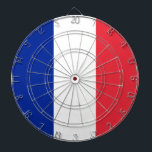 Cible De Fléchettes Tableau avec Drapeau de France<br><div class="desc">Améliorez votre salle de jeux avec notre dartboard exclusif avec le drapeau de la France! Conçu avec une attention minutieuse aux détails, ce tableau de bord n’est pas seulement un accessoire de jeu, c’est une célébration de la culture et du patrimoine français. Le design dynamique met en valeur l'emblématique drapeau...</div>