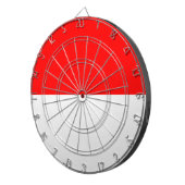 Cible De Fléchettes Tableau avec drapeau de l'Indonésie (Devant droit)
