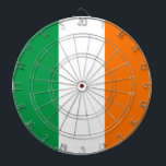 Cible De Fléchettes Tableau avec Drapeau d'Irlande<br><div class="desc">Ajoutez une touche de fierté irlandaise à votre salle de jeux avec notre tableau de bord exclusif avec le drapeau de l'Irlande! Conçu avec une attention minutieuse aux détails, ce tableau de bord est plus qu’un simple accessoire de jeu, c’est une célébration du riche patrimoine et de la fierté culturelle...</div>