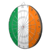 Cible De Fléchettes Tableau avec Drapeau d'Irlande (Devant droit)