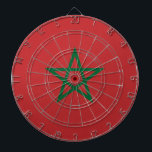 Cible De Fléchettes Tableau avec Drapeau du Maroc<br><div class="desc">Ajoutez une touche de fierté marocaine à votre salle de jeux avec notre tableau de bord exclusif avec le drapeau du Maroc ! Conçu avec une attention minutieuse aux détails, ce tableau de bord est plus qu’un accessoire de jeu, c’est une célébration du riche patrimoine et de la fierté culturelle...</div>