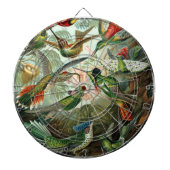 Cible De Fléchettes tableau classique de la faune des oiseaux colibris (Devant)