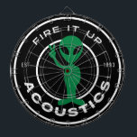 Cible De Fléchettes Tableau de bord - Acoustique Alien de paix<br><div class="desc">Tableau de bord - Acoustique Alien de paix</div>