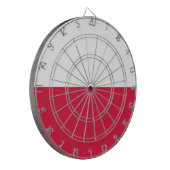 Cible De Fléchettes Tableau de bord avec Drapeau de Pologne (Devant gauche)