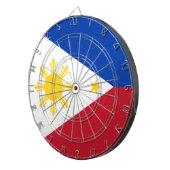 Cible De Fléchettes Tableau de bord avec drapeau des Philippines (Devant droit)