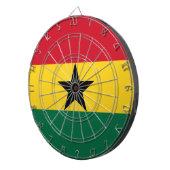 Cible De Fléchettes Tableau de bord avec drapeau du Ghana (Devant droit)
