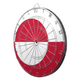 Cible De Fléchettes Tableau de bord avec drapeau du Groenland (Devant droit)