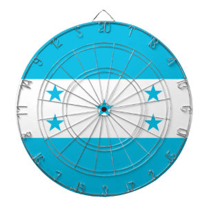 Cible De Fléchettes Tableau de bord avec Drapeau du Honduras