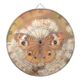 Cible De Fléchettes Tableau de bord avec papillon (Devant)