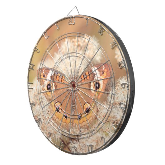 Cible De Fléchettes Tableau de bord avec papillon (Devant droit)