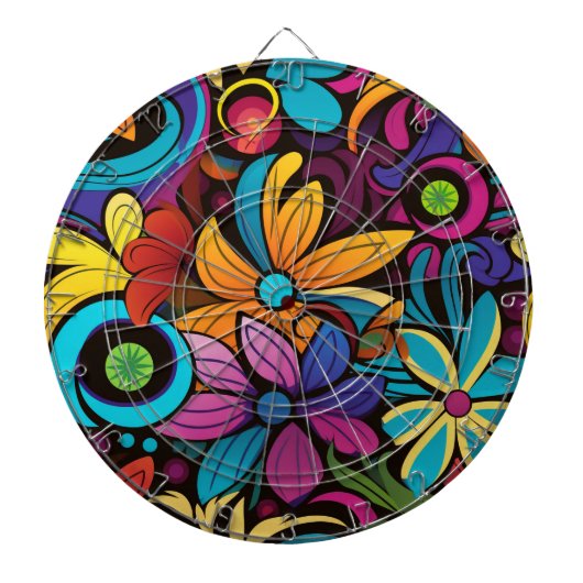 Cible De Fléchettes Tableau de bord d'art super (Devant)