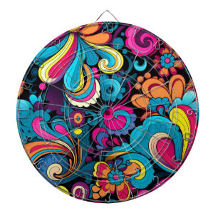 Cible De Fléchettes Tableau de bord d'art super