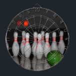 Cible De Fléchettes Tableau de bord de Bowling<br><div class="desc">Un tableau de bord avec photo de pin's de bowling. Si vous croyez que le coût et l'expédition est trop cher à payer. Rejoignez Zazzle Black au check out pour obtenir une livraison gratuite illimitée, d'énormes réductions et de grandes exclusivités toute l'année. Une adhésion standard est de 9, 99 $...</div>