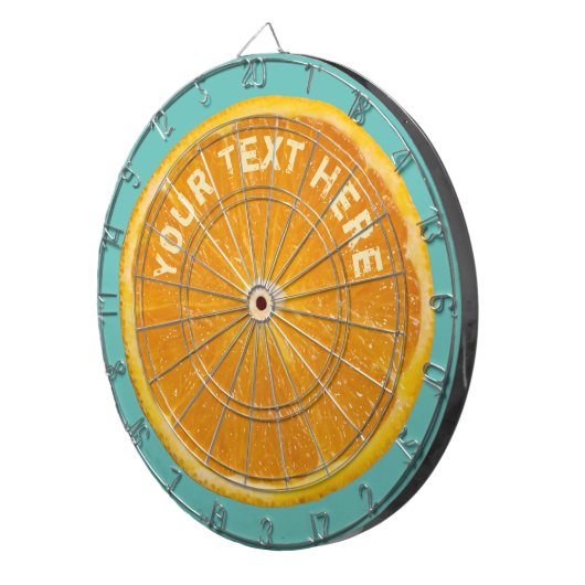 Cible De Fléchettes Tableau de bord de fruits orange (Devant droit)