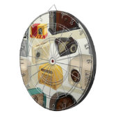 Cible De Fléchettes Tableau de bord de la cage métallique des radios v (Devant droit)