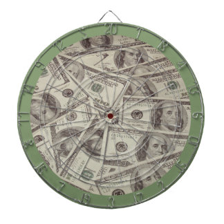 Cible De Fléchettes Tableau de bord de la facture de dollars