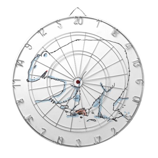 Cible De Fléchettes Tableau de bord de l'ours polaire (Devant)