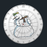 Cible De Fléchettes Tableau de bord de motoneige<br><div class="desc">Snowman dartboards pour les joueurs de fléchettes visant à passer un bon moment ce Noël. Snowman est Steamy Raimon art de dessin animé original.</div>