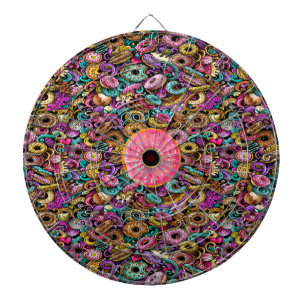 Cible De Fléchettes Tableau de bord des beignes